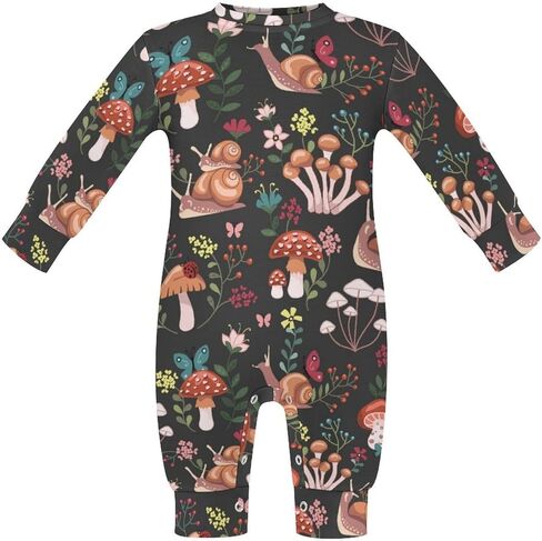Newborn Baby Romper Clothing Cute Infant Long Sleeve Clothes Jumpsuit Playsuit One Piece Outfit for Boy Girl in Saudi Arabia