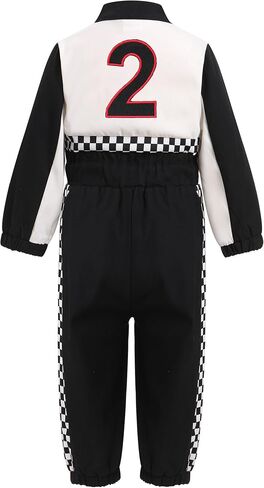 ODOLDI Fast One Birthday Boy Race Car Driver Jumpsuit - 1st & 2nd Birthday Cake Smash Photo Shoot Outfit in Saudi Arabia