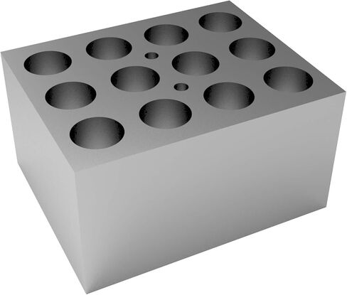 كتلة حاضنة الحمام الجاف من 4E's USA - كتلة ألومنيوم عالمية للأنابيب المستديرة 4 × 35 مم، حجم الفتحة ⌀35 مم × 47.6 مم، الموديل: TC0401001-74 in Kuwait