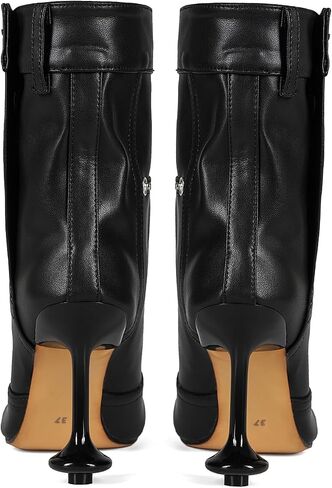 Saint Leia Women's Round Heel Ankle Boots Round Toe Pull-Up Tabs Sexy Dress Boot in Saudi Arabia