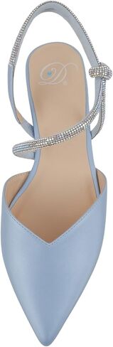 Delicious Victoria ~ Women Pointed Toe Slingback Flat Bridal Dress Pumps in Kuwait