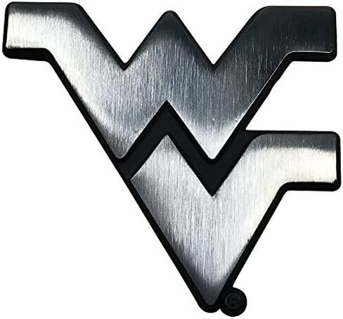 شعار السيارات المعدني لجامعة فرجينيا الغربية WVU Mountaineers (التميمة) in Saudi Arabia