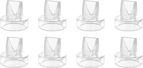 8PCS Replacement Parts Compatible with TSRETE/MOMPINKE/NaNaLazy/Momcozy/bluefair/kmaier Hands Free Breast Pump, S9/ S12/ S9 pro/ S12 pro Duckbill Valves Silicone Diaphragms Accessories in Saudi Arabia