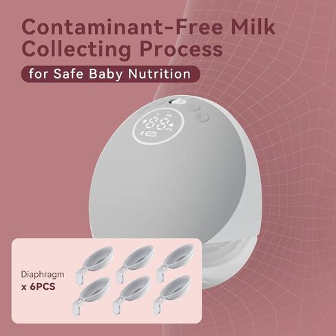Duckbill Valve Diaphgram Compatible with Momcozy M9 Replacement Parts, Mobile Flow M9 Breast Pump Parts, 6-Pack in Saudi Arabia