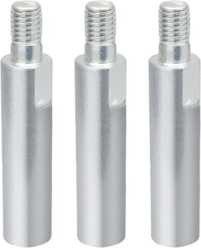 Angle Grinder Extension Rod, M10 Thread Polishing Machine Adapter Lever Thread Hole 80mm Extension Shaft Stainless Steel Rotary Extension Shaft for 100 Type Angle Grinder, 1 Pcs in Kuwait