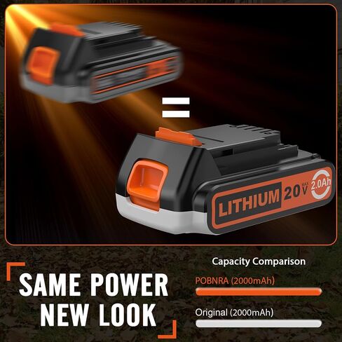 بديل 20V كحد أقصى لبطارية ليثيوم 20V و Decker 20V ، متوافق مع جميع أدوات الطاقة السوداء و Decker 20V 20V in Saudi Arabia