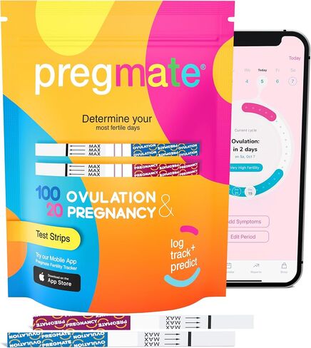 pregmate 100 الإباضة و 20 شرائط اختبار الحمل in Kuwait