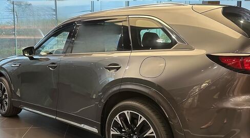 2013-2019 Tape-On Side Window Deflector Visors for Nissan Sentra S SV SR Smoke Tinted Rain Guards 2014 2015 2016 2017 2018 in Kuwait