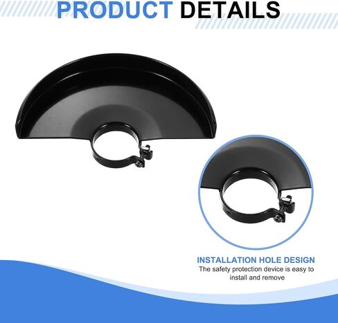 uxcell Grinder Guard 7" 190mm Dia Metal Angle Grinder Guard Protector Cover Wheel Cover Replacement Accessories in Saudi Arabia