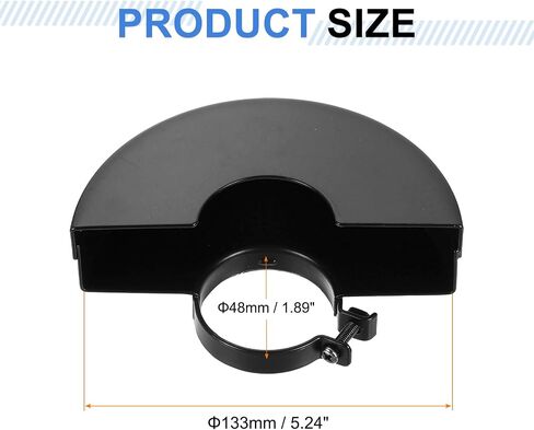 uxcell Grinder Guard 7" 190mm Dia Metal Angle Grinder Guard Protector Cover Wheel Cover Replacement Accessories in Saudi Arabia