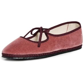 Women's Mary Jane Velvet Brigitte Flats
