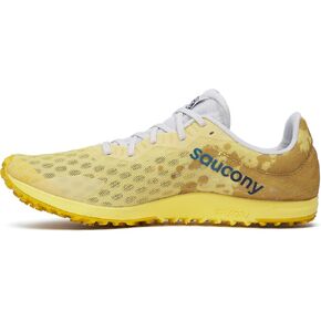 Saucony Women's Kilkenny XC 9 Spike Sneaker, Finch/White, 5