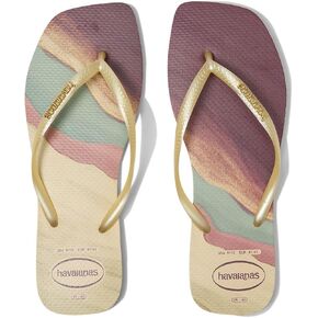 Havaianas Women's Slim Square Trendy Sandals Flip-Flop