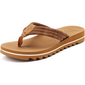 COFACE Womens Arch Support Flip Flops Yoga Mat Comfortable Thick Cushion Walking Thong Sandals Lightweight Slip On Summer Beach Slippers in Kuwait