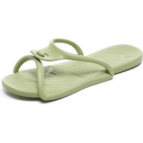 Travel Slippers Shower Shoes For Men Women - Foldable Flip-Flop Sandals Non-Slip Quick-Dry, Portable House Shoes For Bathroom Gym Spa Pool Beach