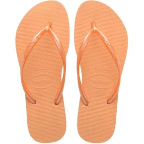 Havaianas Women's Slim Flip Flops Sandals, Peach, 7/8