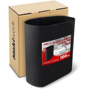 Drum Sander Feed Belt Conveyor - Compatible with JET JWDS-2244 Drum Sander, Silicone Carbide, 22-3/8" x 44", 100 Grit
