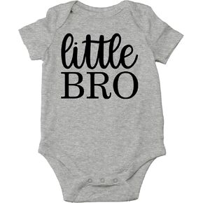 CBTwear Little Bro - Baby Clothes - Funny Newborn Bodysuit Outfits for Boys