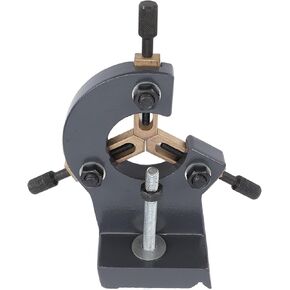 Lathe Center Rest, Metal Fixed Mini Lathe Steady Rest with 3 Contacts, Woodturning Steady Rest MultifunctionalLathe Stabilizer Fixed for 0618 CJ18 CJ0618A 7x12 7x14 0618 3B