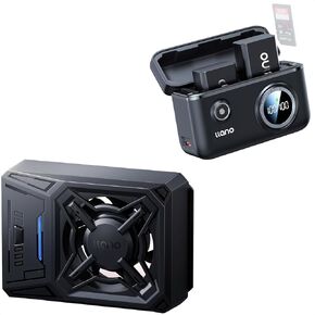 llano 2-Pack NP-FW50 Batteries and Fast 18W Dual Charger and Camera Cooling Fan