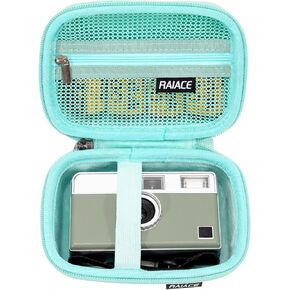 RAIACE Hard Storage Case Compatible with KODAK EKTAR H35/ H35N Film Camera, Protective Carrying Bag for Digital Camera Case. (case only)-Green