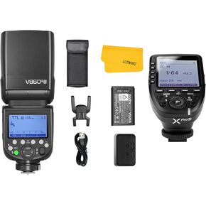 Godox V860III-S Camera Flash Speedlight for Sony, 2.4G 1/8000S HSS Flash Speedlite with Godox XPro-S TTL Wireless Flash Trigger Compatible for Sony Camera, 2600mAh Li-ion Battery, 1.5s Recycle Time