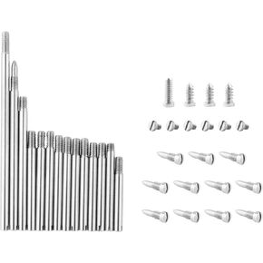 Clarinet Repair Kit Tools，52 Pcs Clarinet Maintenance Repair Replacement Kit,Clarinet Woodwind Musical Instrument Accessory