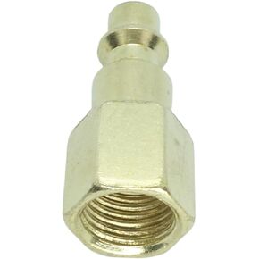 10 Pcs Brass 1/4 Inch NPT Brass Female Air Hose Quick Connect Adapter,Air Coupler and Plug Kit,Air Compressor Fittings