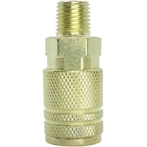 10 Pcs Brass 1/4 Inch NPT Brass Female Air Hose Quick Connect Adapter,Air Coupler and Plug Kit,Air Compressor Fittings in Saudi Arabia