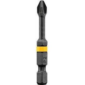 #DWA2PH2IR 2" CNC Machined #2 Impact-Ready Bit w/Flex Torque Quality Durable New Replacement Parts for DeWalt & Phillips