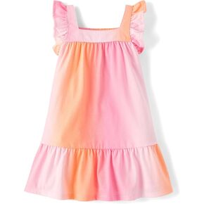 The Children's Place,Baby-Girls,and Toddler Casual Everyday Short Sleeve Dresses,Cosmos Ombre,18 Months,24 Months