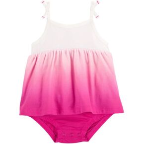 Carter's Baby Girls Ombré Bodysuit Dress, Pink, 9 Months