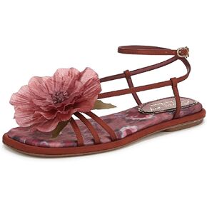 Circus NY by Sam Edelman Women's Olana Flower Flat Sandal
