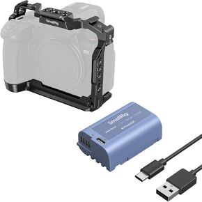 SMALLRIG USB-C DMW-BLK22 Battery and Camera Cage for LUMIX G9 II, S5 II, S5 IIX