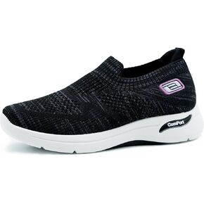 Women's Walking Tennis Shoes Lightweight Comfort Workout Casual Non Slip Fashion Sneakers with Arch Support Memory Foam