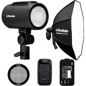 Profoto A2 Monolight Professional Lighting Bundle with Softbox 2.3 Octa and Grid