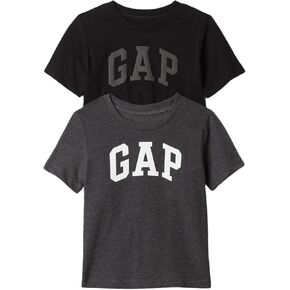 GAP Baby Boys' 2-Pack Short Sleeve Logo T-Shirt