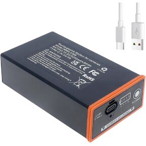 5000mAh Power Mag Rechargeable Lithium-Ion Battery Pack for Moultrie Edge 2, Edge 2 Pro, Edge,and Edge Pro Edge Series Trail Cameras Replacement Battery