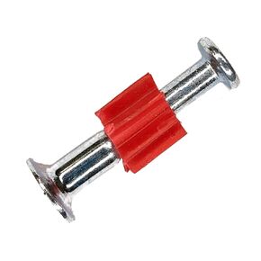 1" Powder Actuated Fasteners .300 Top Hat Pins, PDTH100F10, 100pcs/pack