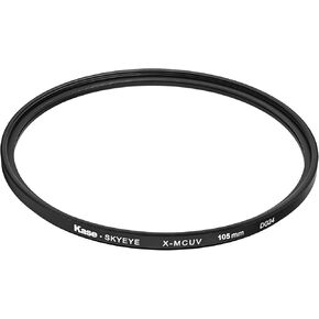 KASE Skyeye 105mm Tele MCUV Shock Proof Tempered Optical Glass Screw-in Filter Anti-Ghosting Anti-Flare Low Reflection Optical Glass Ideal for Telephoto Lenses