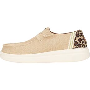 HEYDUDE Wendy Rise Animal, Women’s Shoes, Women’s Slip-on Loafers, Comfortable & Light-Weight