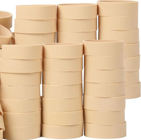 Rubber Bands Size#82 Elastic Rubber Bands 65 Pieces Black Heavy Duty Rubber bands Extra Thick Wide Industrial Strong rubber bands for office supplies Survival Camping Biking Fishing Tactical in Kuwait
