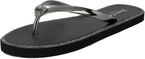 Juicy Couture Women's Flip Flops – Lightweight Beach Sandals, Casual Shower & Pool Slides in Saudi Arabia