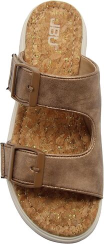 JBU Women's Fashion Wedge Sandal in Saudi Arabia