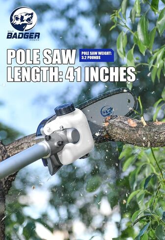 40V Cordless Weed Wacker, String Trimmer/Edger, Pole Saw, Hedge Trimmer and Brush Cutter Blade, Attachment Capable 4-in-1 Multi-Tool Kit with 2 * 20V 4Ah Battery and 1*Charger in Saudi Arabia