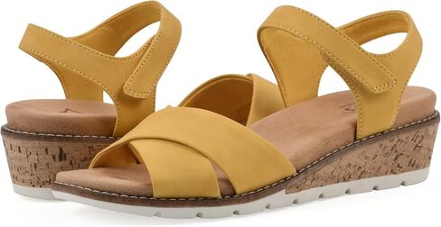 المنحدرات من White Mountain Women's Tinna Cork Wedge Sandal in Kuwait