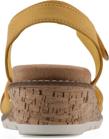 المنحدرات من White Mountain Women's Tinna Cork Wedge Sandal in Kuwait
