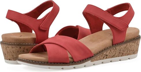 المنحدرات من White Mountain Women's Tinna Cork Wedge Sandal in Kuwait