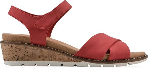 المنحدرات من White Mountain Women's Tinna Cork Wedge Sandal in Kuwait