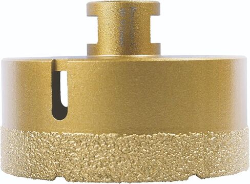 Diamond Core Drill Bit 3 Inch (75mm) Tile Hole Saw 5/8-11 Thread | Vacuum Brazed Diamond Hole Saw for Tiles Porcelain Ceramic Glass Marble Brick Granite Quartz, Dry or Wet Use in Saudi Arabia